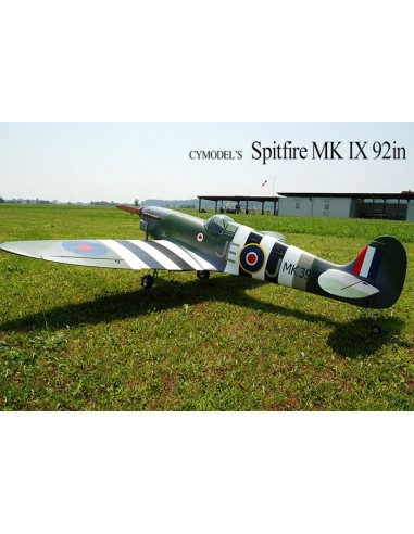 Spitfire MK IX 92in envergadura 2350mm
