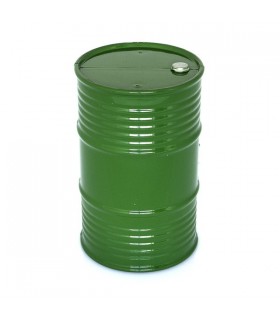 Bidón de aceite plástico verde