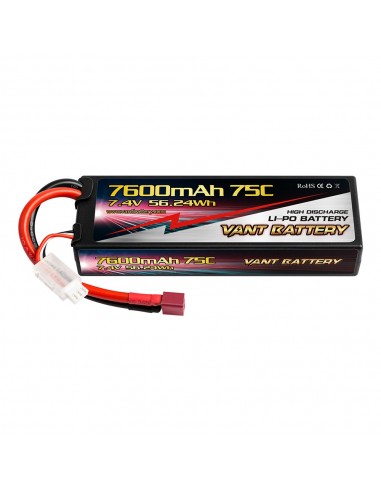Batería Vant LiPo 2s 7.600 - 75C