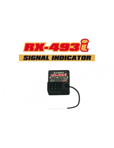 Receptor RX-493i 4 canales 2,4GHZ FH5...