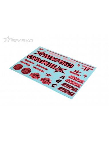 Sparko F8 Body Sticker-Rosa para...