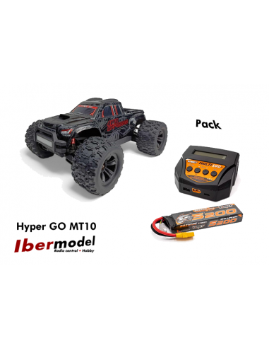 Hyper Go MT10 Negro - Pack con...