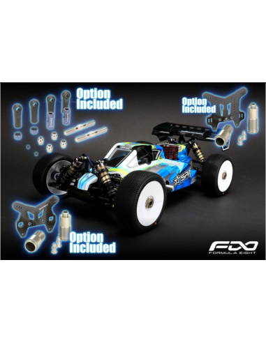 Sparko F8 1:8 4WD Euro 25 Nitro Buggy