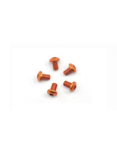 ALU SCREW ALLEN ROUNDHEAD M3X5 ORANGE...