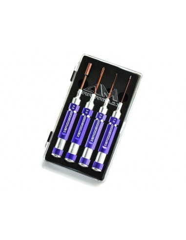 MINI TOOLSET 4 PIECES WITH PLASTIC CASE