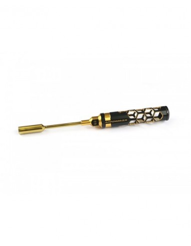 NUT DRIVER 6.0 X 100MM BLACK GOLDEN