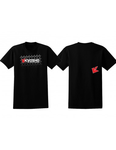 T-SHIRT K-FADE 2.0 NEGRO KYOSHO - 3XL