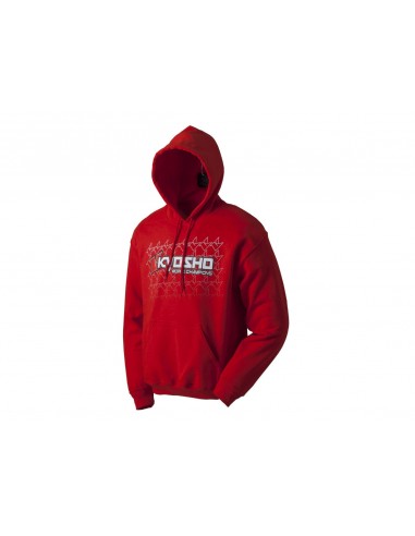 SUDADERA CAPUCHA K-FADE 2.0 ROJA 2016...